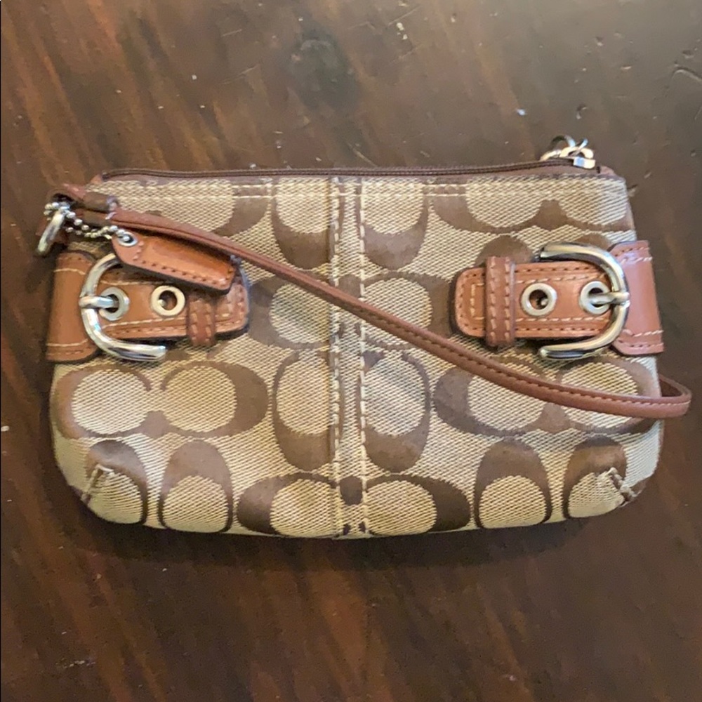 Coach clutch purse